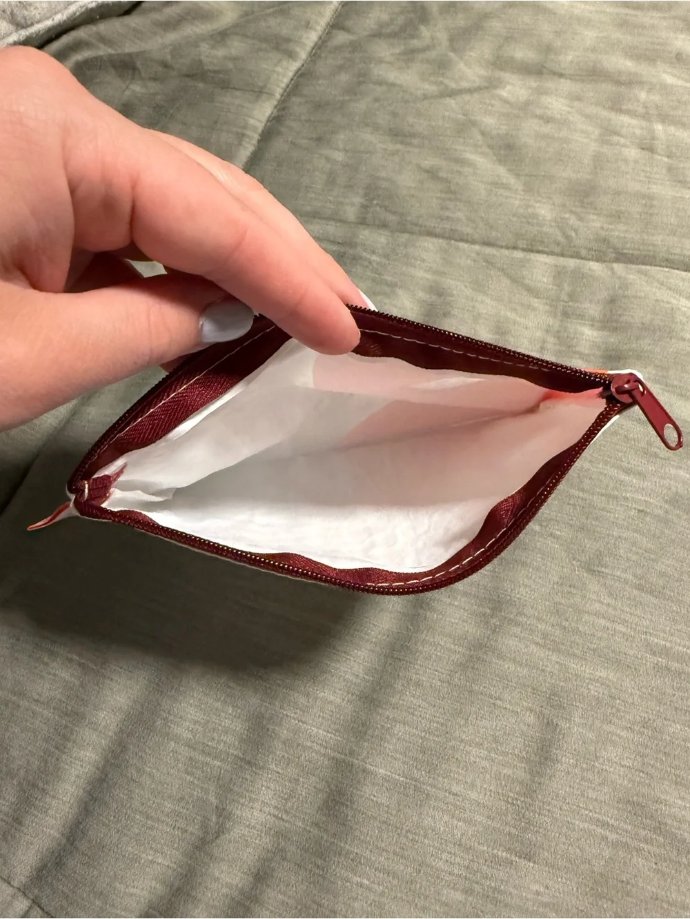 Rowan zipper pouch